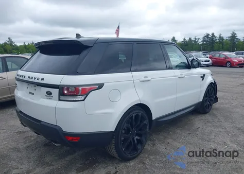 2016 Land Rover Range Rover Sport 3.0L V6 Supercharged Se из США, поврежденный, VIN SALWG2PF0GA109938